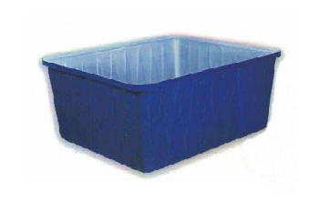 Square Two Color Plastic Tank image